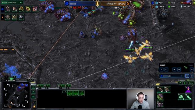 StarCraft 2: Zerg vs Protoss Unit Compositions & Tech Switches! смотреть онлайн