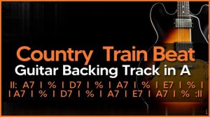 Country Train Beat Backing Track In A (1)