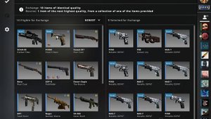 How to switch out P2000 for USP-S in the middle of a CS:GO match