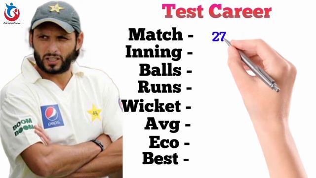 Shahid Afridi Bowling Career | Odi | T20 | Test | IPL | Match | Runs | Wicket | BBM | Eco | Afridi