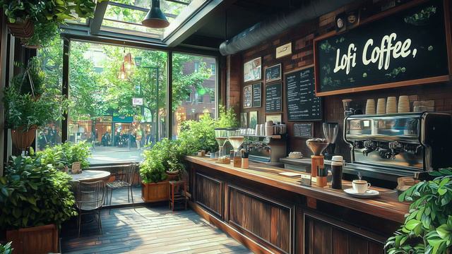 Музыка для релакса "Уютное кафе" часть 1/3 | Серия Lofi Coffee