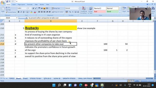 Shares Buyback @Kannada