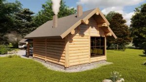 Беседка Терра _ Ангарские терема _ срубы из кедра