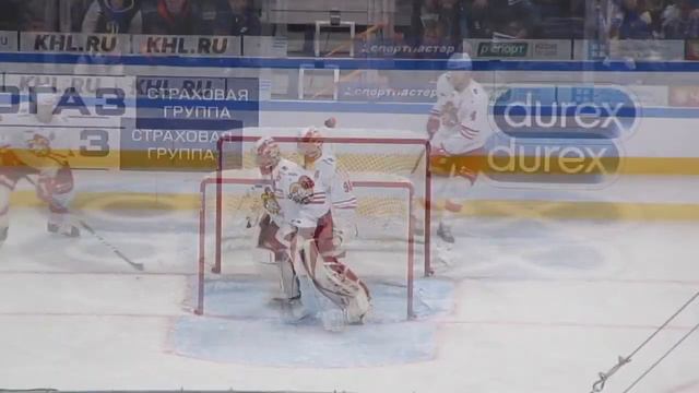 Janis Kalnins in action during the Dynamo@Jokerit hockey game 01.03.19 смотреть онлайн