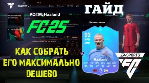 КАК ДЕШЕВО СОБРАТЬ ХОЛАННА 92+ FC 25 ★ НОВЫЙ ИВЕНТ FC25 ★ ГАЙД ЭКОНОМИИ МОНЕТ ПРИ СБОРКЕ HAALAND