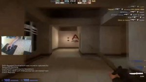 AIM TRAINING CSGO with SL1DE - HS DM