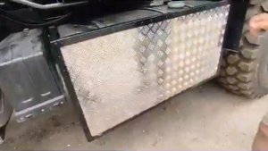 Установка защиты топливного бака_КАМАЗ