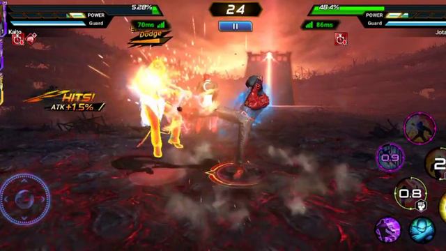 Dream Match with Tekken Fighters - KOF All Star (Enemy rage quits the game) смотреть онлайн