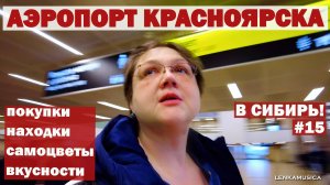 Три часа до посадки в аэропорту Красноярска. Пересмотрели дьюти фри. Покупки, находки, самоцветы