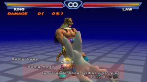 🐆 TEKKEN 4 - KING move list, holds, combos & 10-Hit Combo (PlayStation 2)