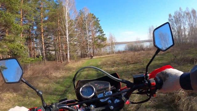 Motoland 250 Enduro и Электровелосипед. Поездка на Аргазинское водохранилище. Часть 2. 05.05.2020 г.