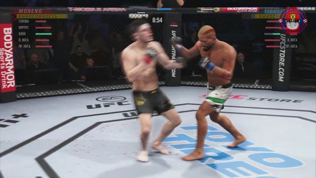 UFC 270 Бой Брэндон Морено против Дейвесон Фигередо  3 Обзор