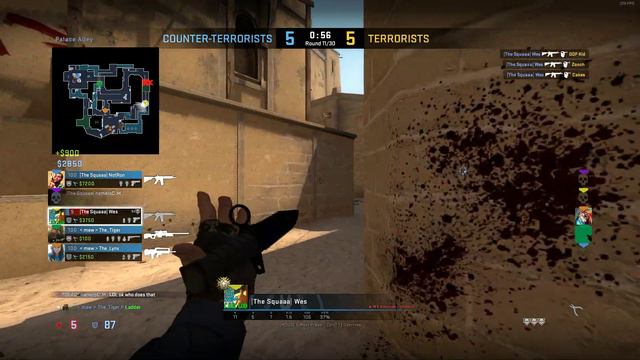 CSGO | Wes mediocre 3k, eco round stat pad смотреть онлайн