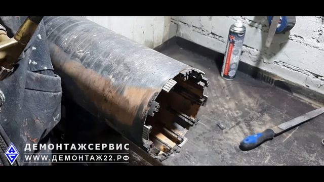 Восстановление алмазных коронок