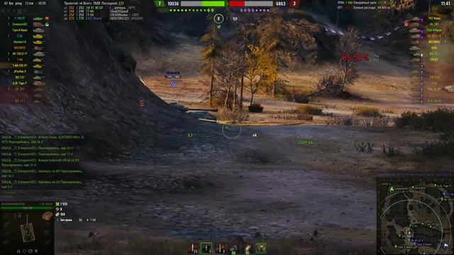 И снова осенний вызов от Ростелеком: этап 1. Катаю на Т-44-100 (P) на результат смотреть онлайн