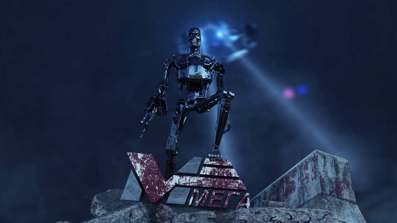 terminator CGI animation test (fstorm +after effects)