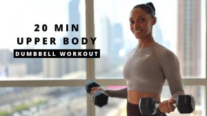 MrandMrsMuscle - 20 min UPPER BODY DUMBBELL Strength Workout