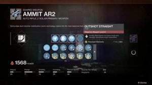 Destiny 2 Season of Plunder Shape Craft Ammit AR2 Mods List