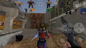 half life opposing force command menu + spawn menu hecu