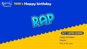 Theme 6. Happy Birthday - This is for you. Thanks. _ ESL Song & Story - Learning English for Kids
