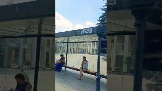 #shorts  Воронеж из окна автобуса. Проспект Революции.