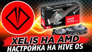 📌 Майнинг XELIS на AMD. Настройка OneZeroMiner 1.4.0b на HiveOS