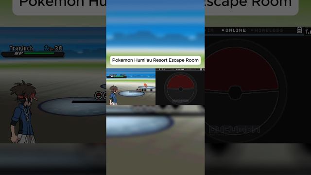 Pokemon Humilau Resort Escape Room  #ducumon #pokemon #short #shorts #trending #nds #gaming