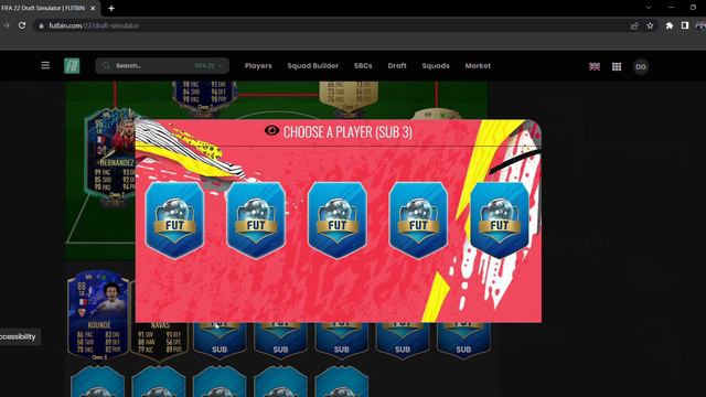 FIFA 22 Draft Simulator   FUTBIN