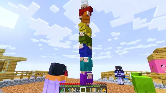 Joining APHMAU'S ONE BLOCK In Minecraft! смотреть онлайн