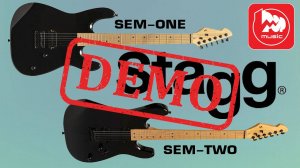 Электрогитара STAGG SEM-ONE H (и SEM-TWO H) - демонстрация звучания