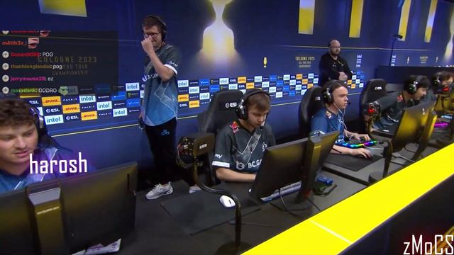 New Cloud9 Teamspeak vs Fnatic IEM Cologne 2023 l CSGO