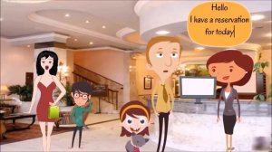 Hotel reservation - Check in & out _ English lesson