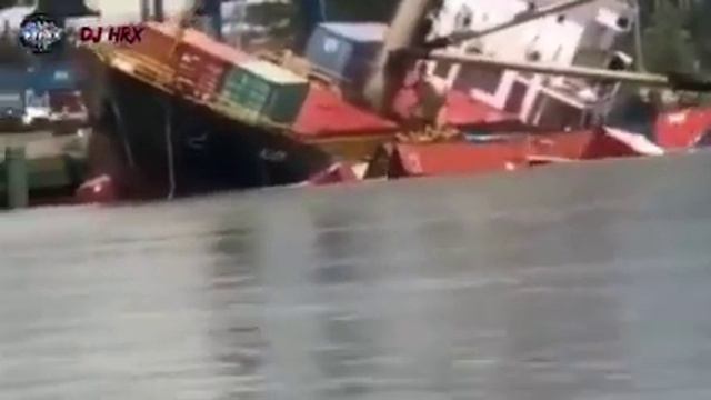 MV Alica General Cargo Ship With Container Capacity Capsized In Ho Chi Minh Port