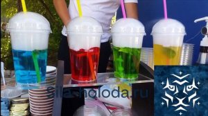 Сухой лед на выезде, применение для кейтеринга, для праздника