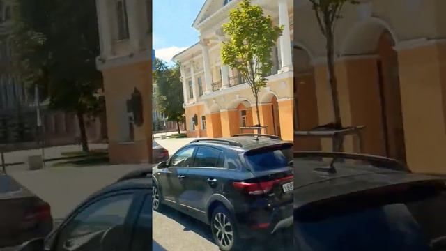 #shorts Воронеж из окна автобуса. Проспект Революции.