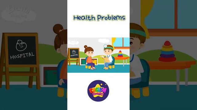 Kids vocabulary - Health Problems - hospital play