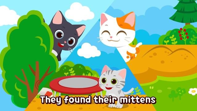 [슈퍼윙스 동요] 세 마리 아기 고양이 (Three Little Kittens) | 영어동요 | 인기동요