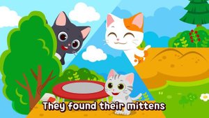 [슈퍼윙스 동요] 세 마리 아기 고양이 (Three Little Kittens) | 영어동요 | 인기동요