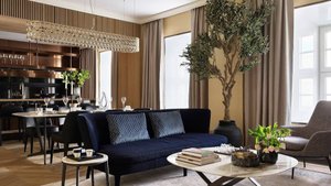 Роскошная резиденция в ЖК deluxe-класса Stella di Mosca Hotel & Residences в самом сердце Москвы