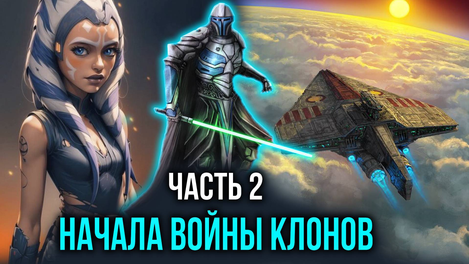 [ Искусство войны #2 ] - Начинается великая клоническая война, война которая изменит все.