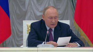 Путин провёл заседание президиума Госсовета по вопросу экспортного потенциала. 25.09.2024.