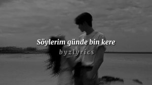 Simge - Aşkın Olayım (Lyrics - Sözleri)