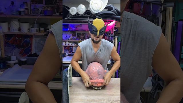 Косплей Wolverine маска DIY #shorts