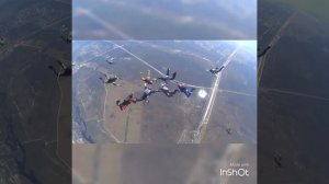 Team Blackstar Skydivers Record Jump 2016