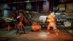 Mortal Kombat 11 / Нуб Сайбот против Лю Кана и Скорпиона