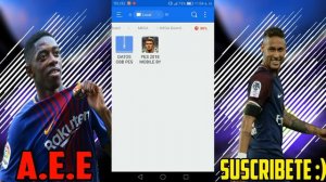 OFICIAL! DESCARGA PES 2018 MOBILE APK + DATOS OBB FACIL Y RÁPIDO/ ANDROID 5.0+
