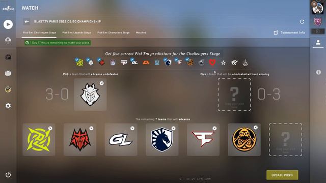 Buying and Pick em BLAST Paris Major 2023 Viewer Pass CS:GO смотреть онлайн