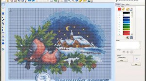 Урок 25. 3D Cross Stitcher.  Ручной перенабор