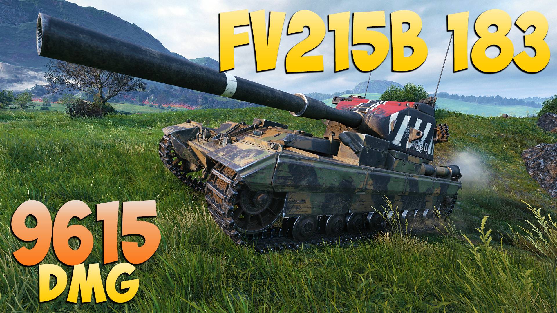 FV215b 183 - 5 Фрагов 9.6K Урона - Ласковый! - Мир Танков