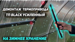 Снятие термопривода ТП-BLACK УСИЛЕННЫЙ на ЗИМНЕЕ хранение
